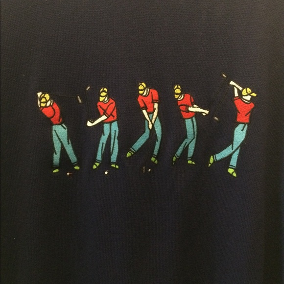 Pivot Sportware Vintage Golf Sweater - Picture 4 of 4